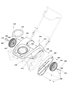 Part Location Diagram of 192050GS Murray E-RING, Axle, 1/2